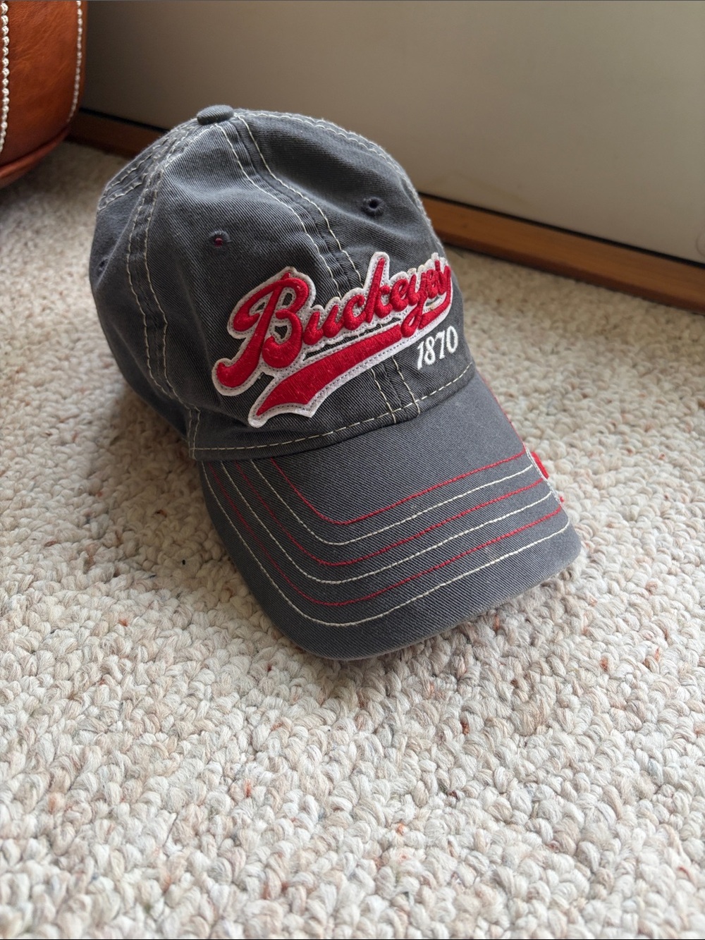 Ohio State Buckeye- vintage style baseball hat
